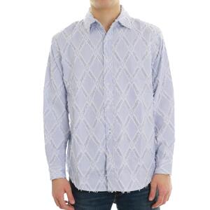CAMICIA FANTASIA BERNA AZZURRO